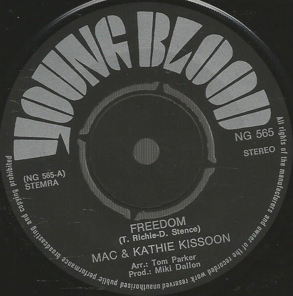 Mac And Katie Kissoon - Freedom - The Funkadoobian