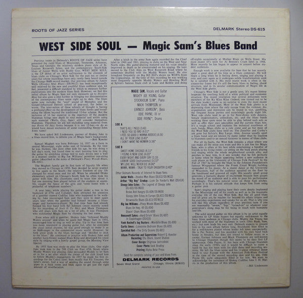 Magic Sam Blues Band - West Side Soul - The Funkadoobian