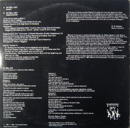 Malcolm X - No Sell Out - The Funkadoobian