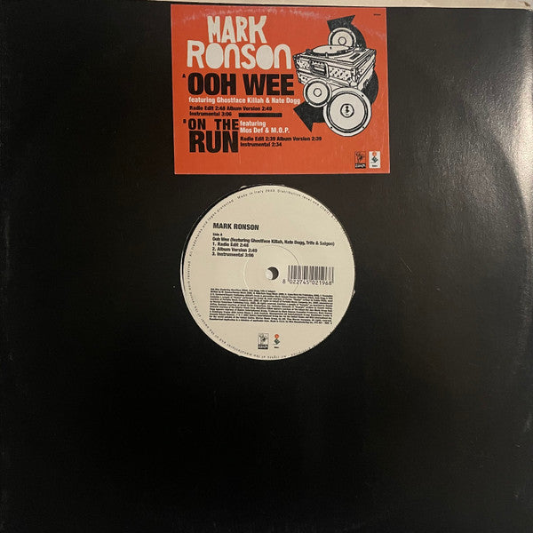 Mark Ronson - Ooh Wee / On The Run - The Funkadoobian