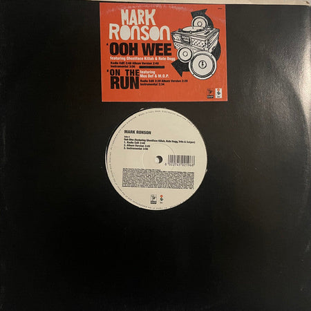 Mark Ronson - Ooh Wee / On The Run - The Funkadoobian