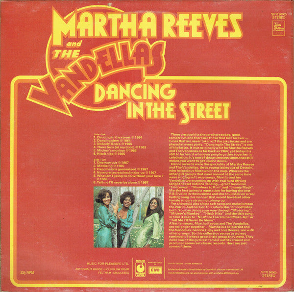 Martha Reeves & The Vandellas - Dancing In The Street - The Funkadoobian