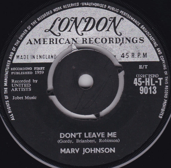 Marv Johnson - You Got What It Takes - The Funkadoobian