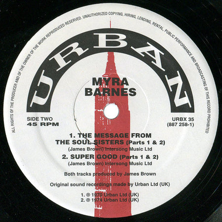 Marva Whitney / Myra Barnes - It's My Thing / The Message From The Soul Sisters - The Funkadoobian