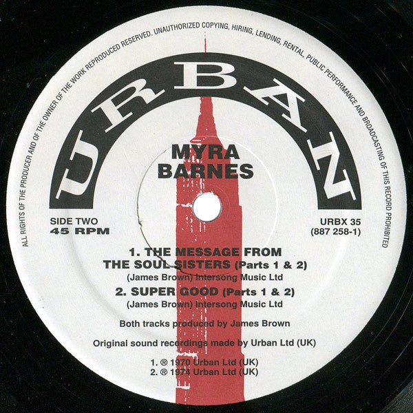 Marva Whitney / Myra Barnes - It's My Thing / The Message From The Soul Sisters - The Funkadoobian