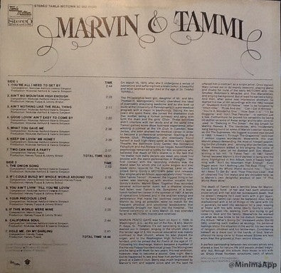 Marvin Gaye & Tammi Terrell - Marvin & Tammi - The Funkadoobian