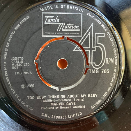Marvin Gaye - Too Busy Thinking About My Baby - The Funkadoobian