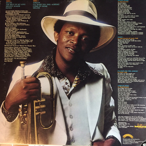 Hugh Masekela - Melody Maker - The Funkadoobian