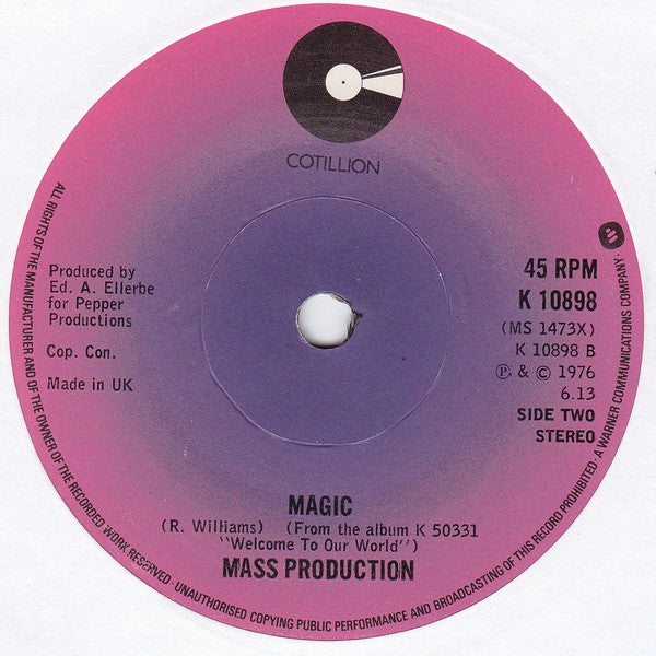 Mass Production - Welcome To Our World (Of Merry Music) - The Funkadoobian