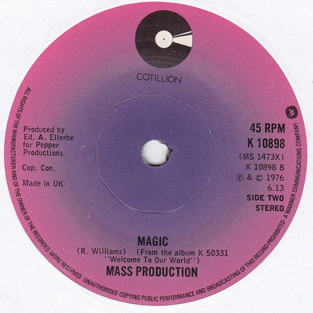 Mass Production - Welcome To Our World (Of Merry Music) - The Funkadoobian