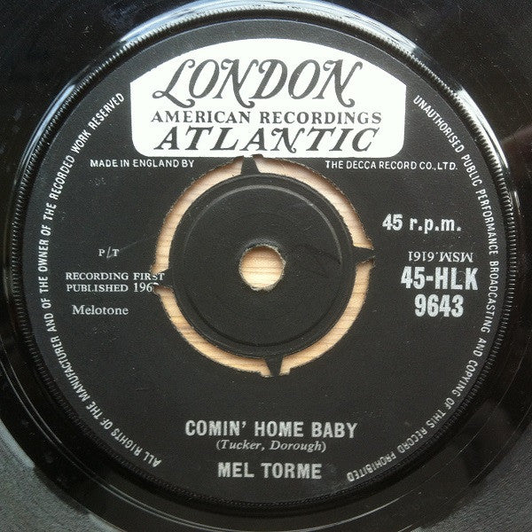 Mel Tormé - Comin' Home Baby! - The Funkadoobian