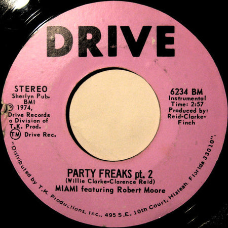 Miami Featuring Robert Moore - Party Freaks - The Funkadoobian