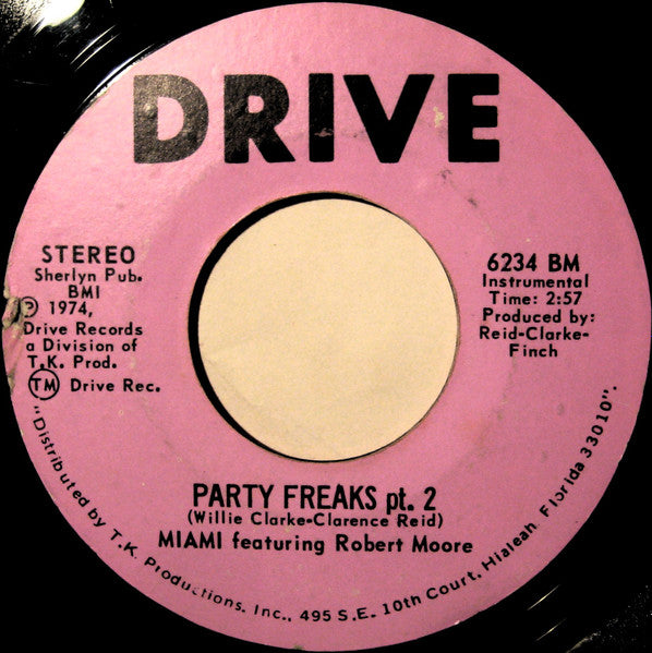 Miami Featuring Robert Moore - Party Freaks - The Funkadoobian