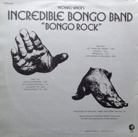 The Incredible Bongo Band - Bongo Rock LP - The Funkadoobian
