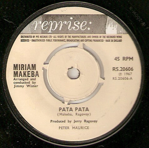 Miriam Makeba - Pata Pata - The Funkadoobian