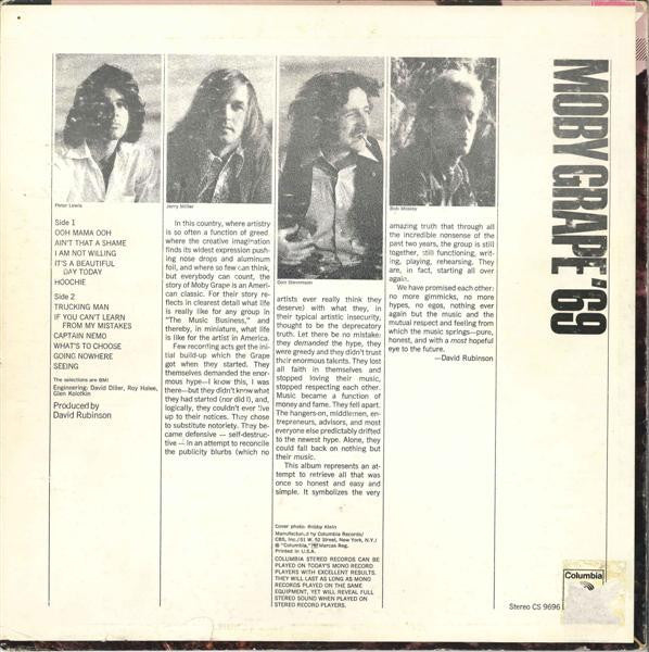 Moby Grape - Moby Grape '69 - The Funkadoobian