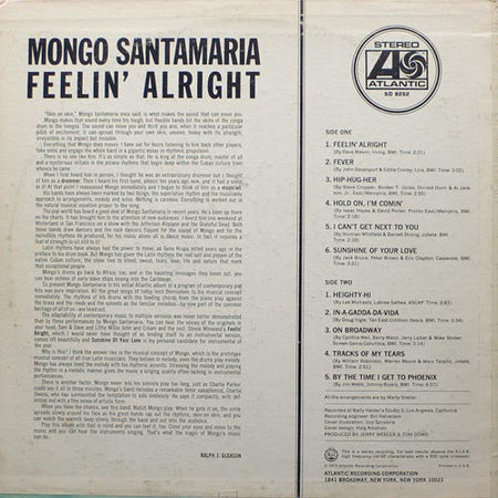 Mongo Santamaria - Feelin' Alright - The Funkadoobian