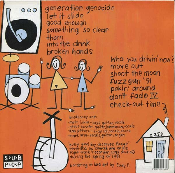 Mudhoney - Every Good Boy Deserves Fudge - The Funkadoobian