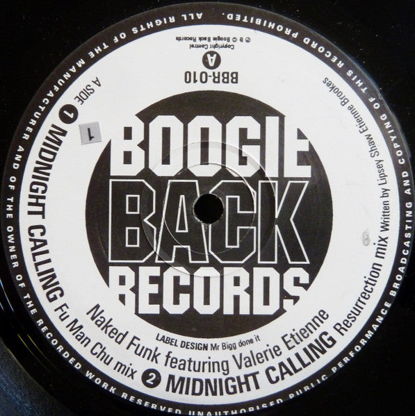 Naked Funk Featuring Valerie Etienne - Midnight Calling - The Funkadoobian