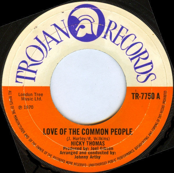 Nicky Thomas / The Destroyers - Love Of The Common People / Compass