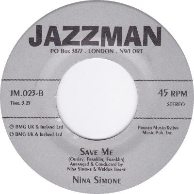 Nina Simone - Funkier Than A Mosquito's Tweeter / Save Me - The Funkadoobian