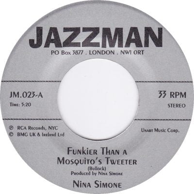 Nina Simone - Funkier Than A Mosquito's Tweeter / Save Me - The Funkadoobian