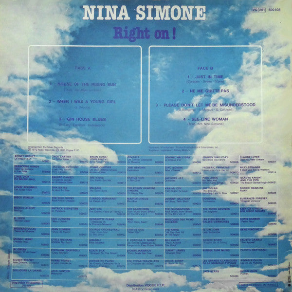 Nina Simone - Right On! - The Funkadoobian