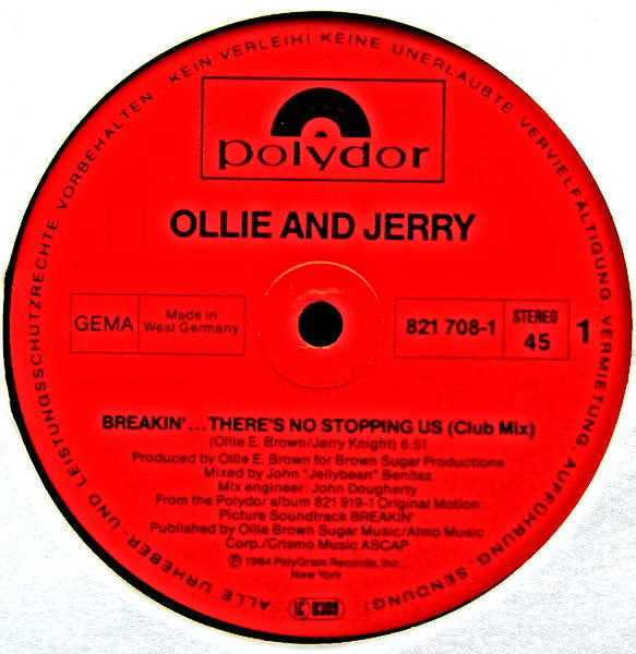 Ollie And Jerry - Breakin'... There's No Stopping Us - The Funkadoobian