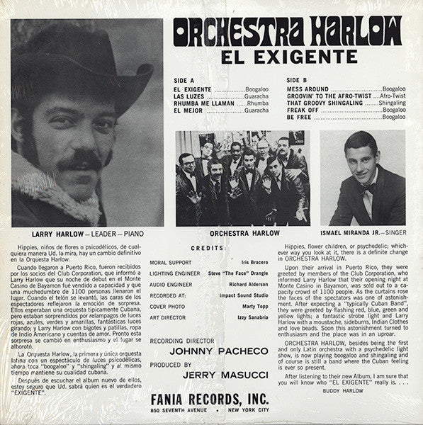 Orchestra Harlow - El Exigente - The Funkadoobian