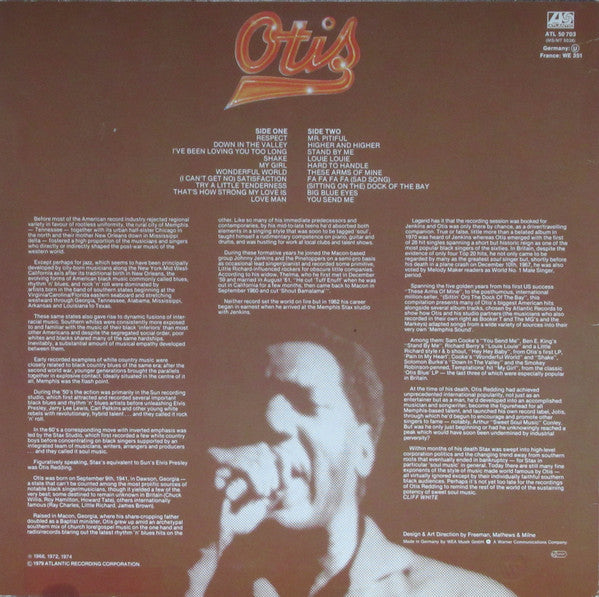 Otis Redding - Otis - The Funkadoobian