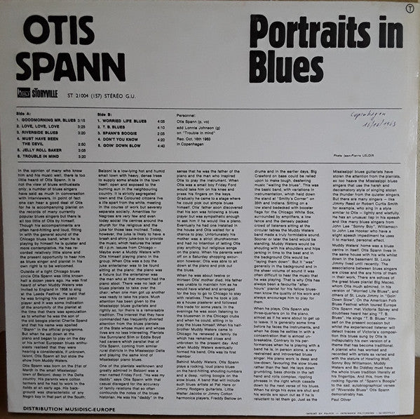Otis Spann - Portraits In Blues - The Funkadoobian