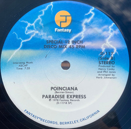 Paradise Express - Dance / Poinciana - The Funkadoobian