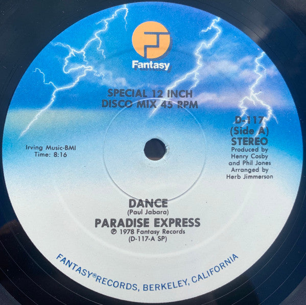 Paradise Express - Dance / Poinciana - The Funkadoobian