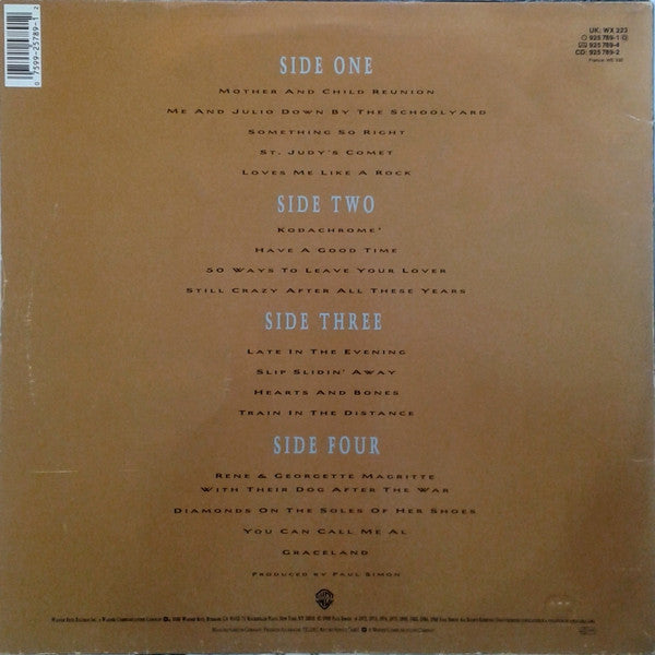 Paul Simon - Negotiations And Love Songs (1971-1986) - The Funkadoobian