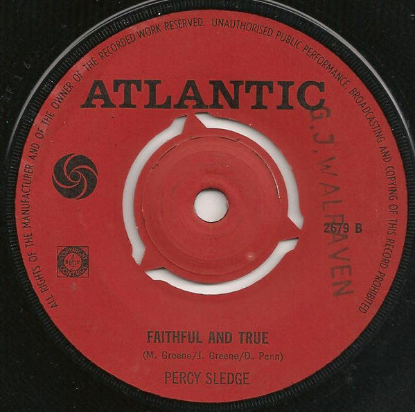 Percy Sledge - True Love Travels On A Gravel Road / Faithful And True - The Funkadoobian