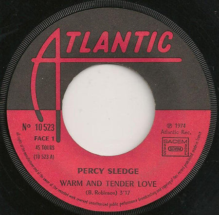Percy Sledge - Warm And Tender Love / My Special Prayer - The Funkadoobian