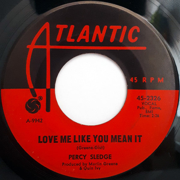 Percy Sledge - When A Man Loves A Woman / Love Me Like You Mean It - The Funkadoobian