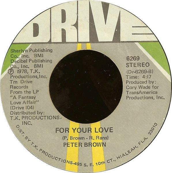 Peter Brown - Dance With Me / For Your Love