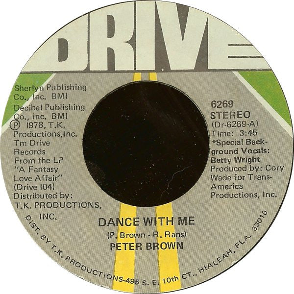 Peter Brown - Dance With Me / For Your Love