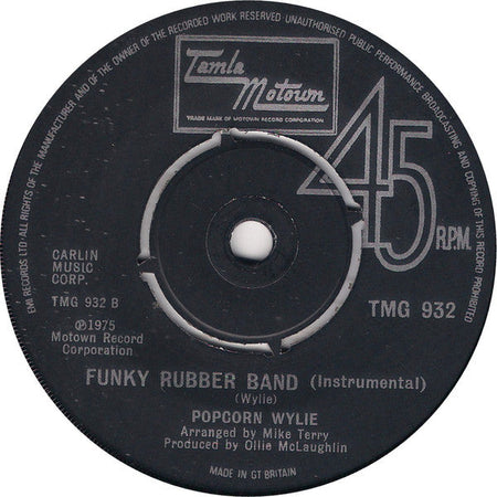 Richard Popcorn Wylie - Funky Rubber Band (Vocal) / (Instrumental) - The Funkadoobian