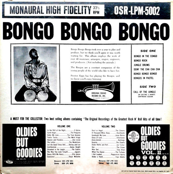 Preston Epps - Bongo Bongo Bongo - The Funkadoobian