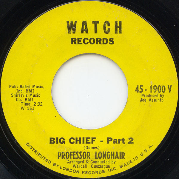 Professor Longhair - Big Chief - The Funkadoobian