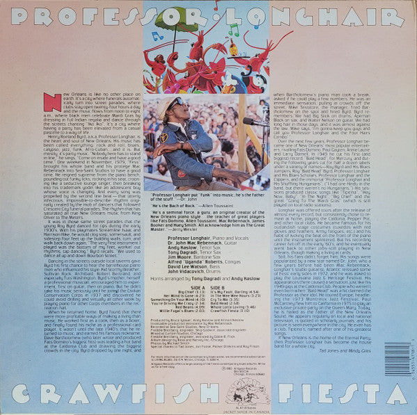 Professor Longhair - Crawfish Fiesta - The Funkadoobian