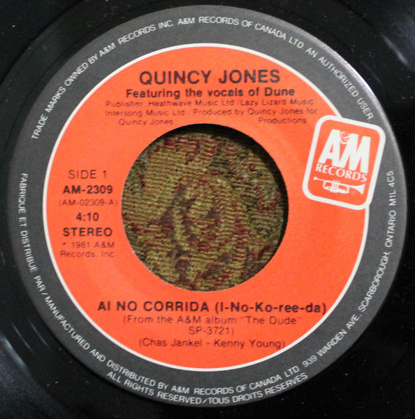 Quincy Jones - Ai No Corrida - The Funkadoobian