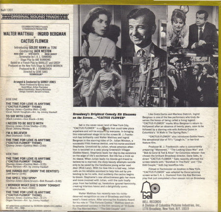 Quincy Jones - Cactus Flower (Original Sound Track) - The Funkadoobian