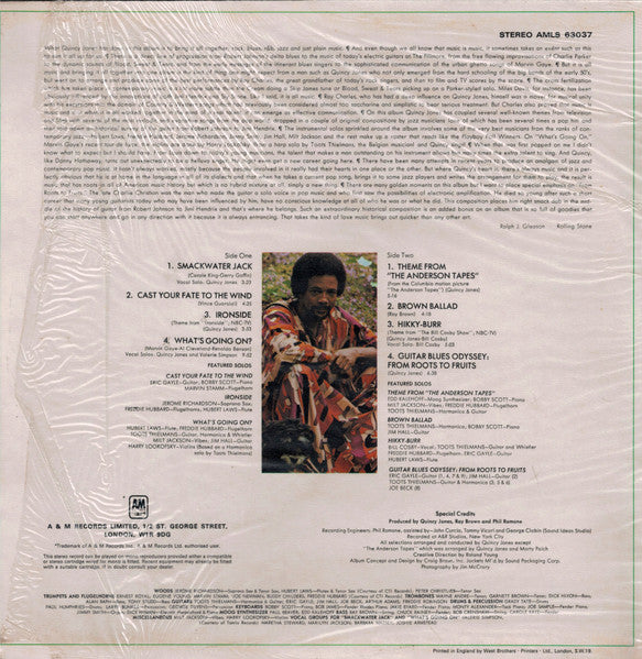 Quincy Jones - Smackwater Jack - The Funkadoobian