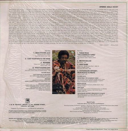 Quincy Jones - Smackwater Jack - The Funkadoobian