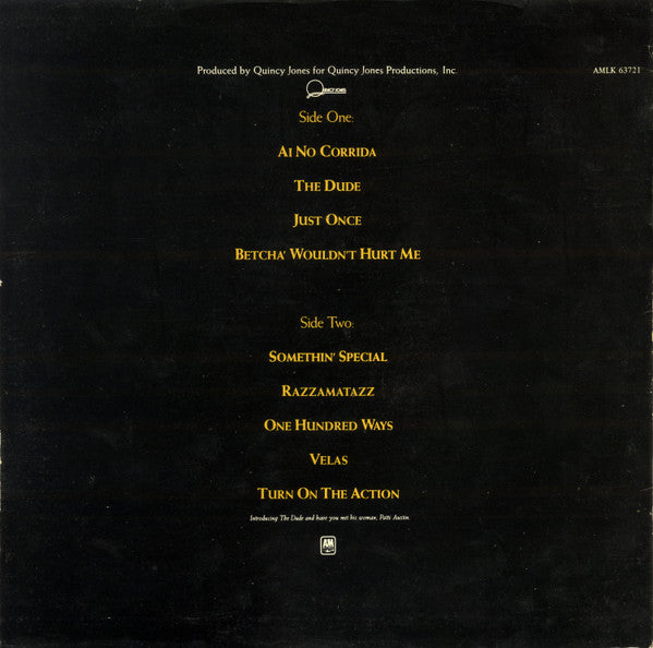 Quincy Jones - The Dude - The Funkadoobian