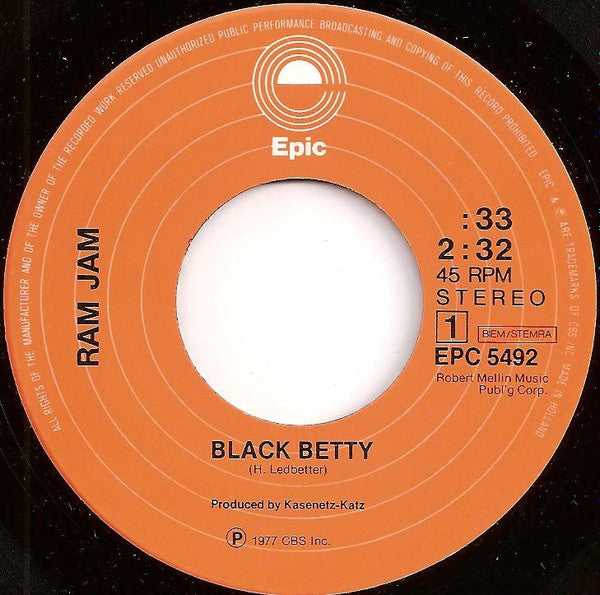 Ram Jam - Black Betty - The Funkadoobian