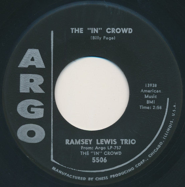 The Ramsey Lewis Trio - The In Crowd - The Funkadoobian